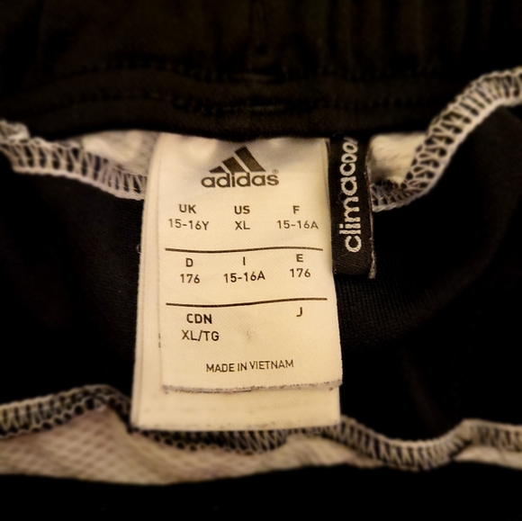 Adidas Youth Climacool 3 Stripe Jogger Sport Pants - Picture 6 of 7